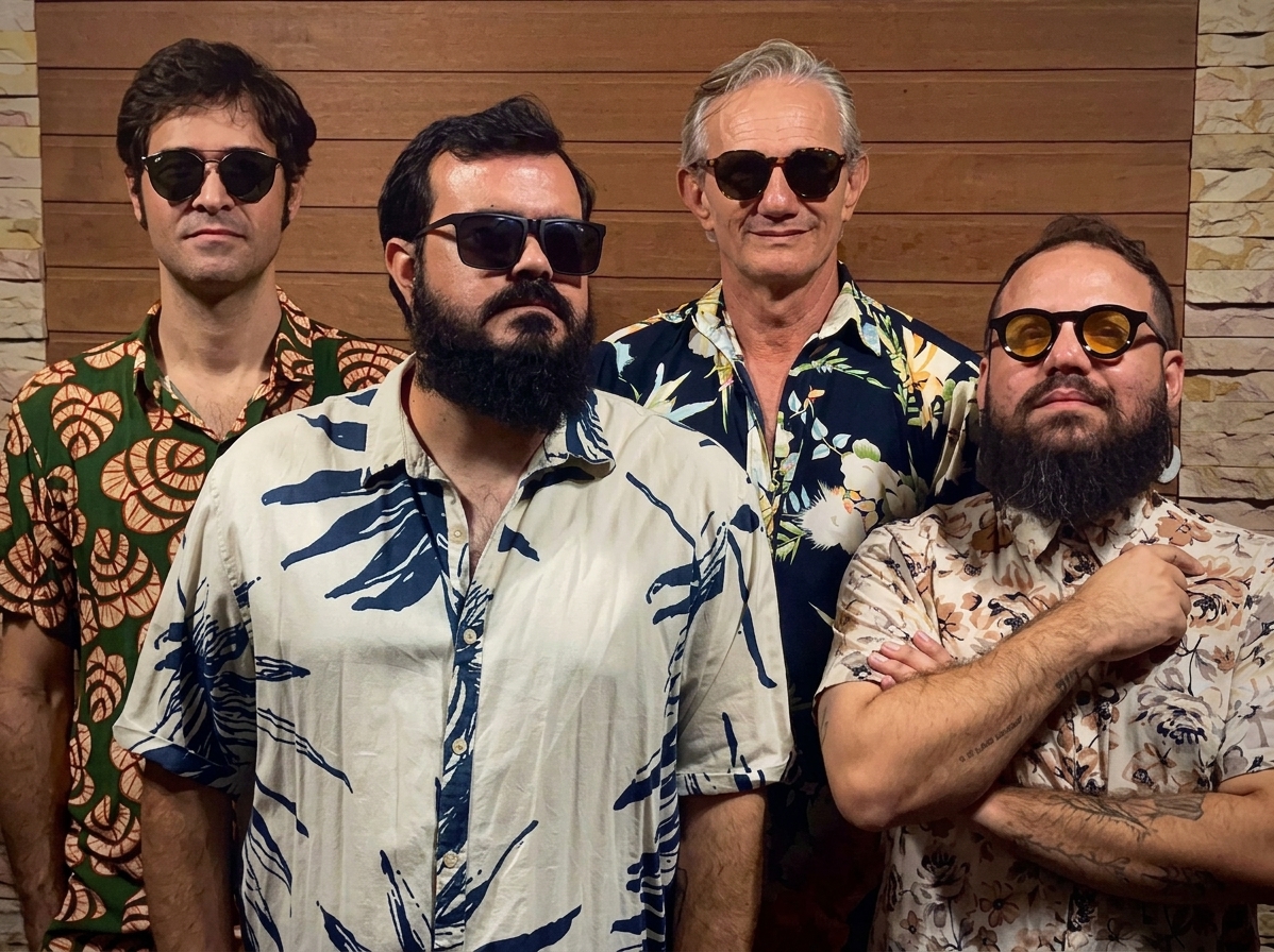 Banda Tremenboys traz clássicos e sucessos da Jovem Guarda ao palco do Sexta no Tom nesta semana