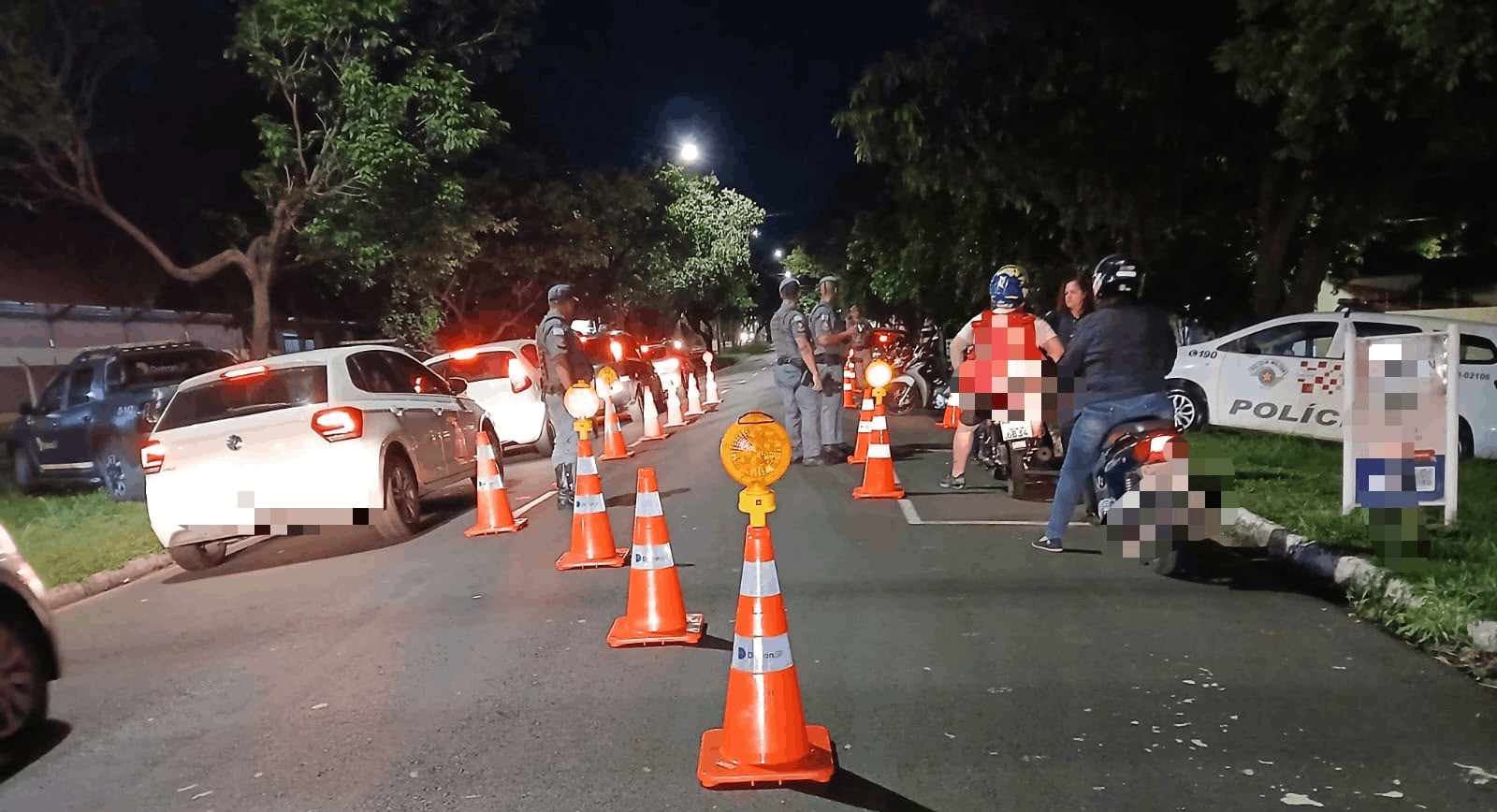 PM e Detran caem em cima com a Operação “Direção Segura Integrada” e fazem o pente-fino em Araçatuba