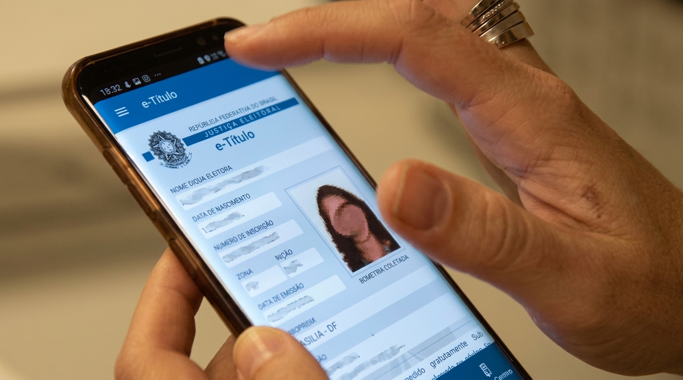 O serviço ficará indisponível no dia da votação; documento digital só é aceito se exibido online no celular ou tablet