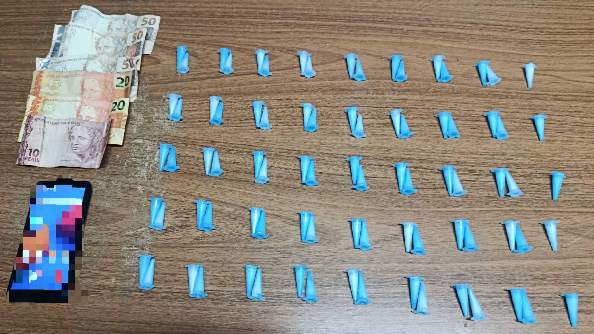 PM dá enquadro na noite e prende rapaz com 85 pinos de cocaína em Araçatuba