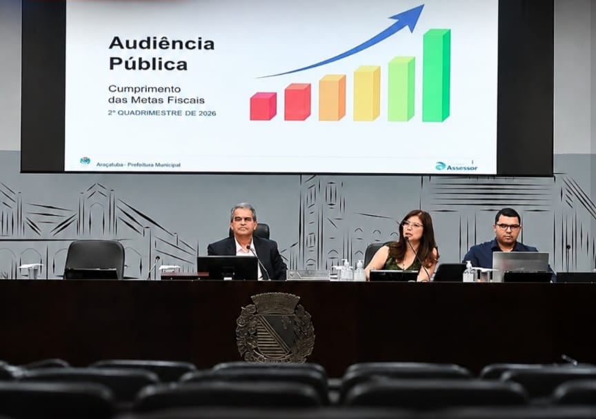 Maioria dos vereadores não compareceu à Audiência Pública sobre as finanças de Araçatuba