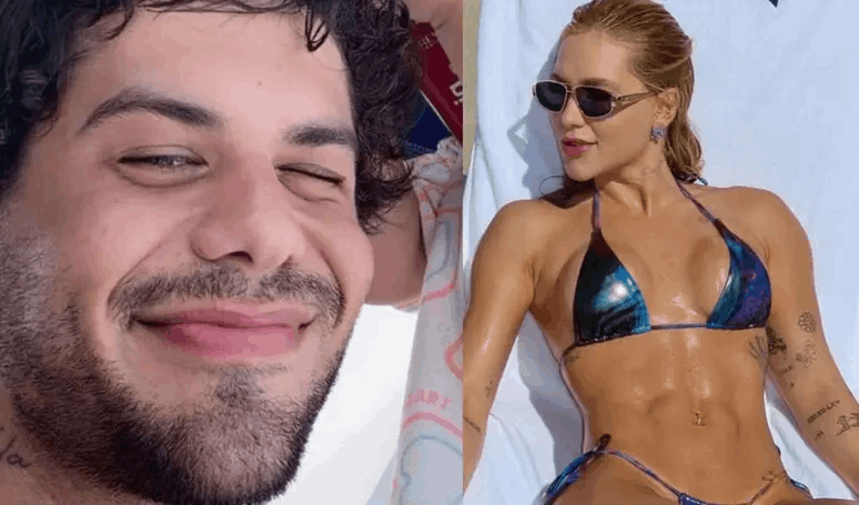 Um dia após largar Vini Jr., Virgínia Fonseca é flagrada na praia com o ex-marido Zé Felipe