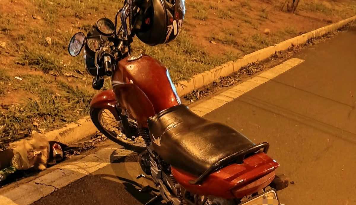 Motoqueiro bêbado atropela mulher de 65 anos e vai direto para a cadeia em Birigui
