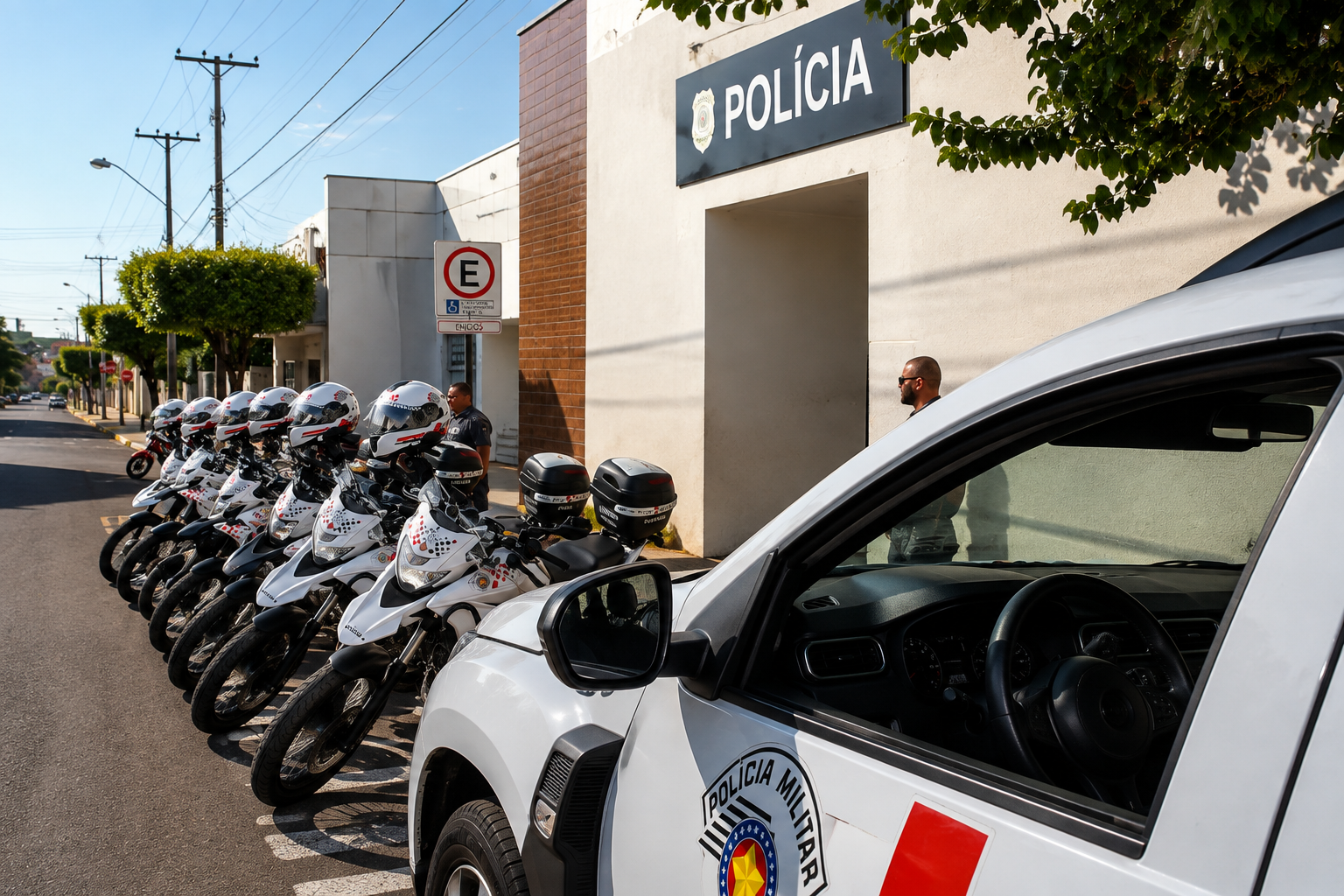 ROCAM enquadra casal na calçada e prende mulher que deve mais de 12 anos de cadeia por roubo