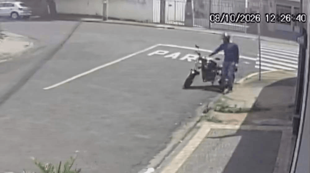 Malandro furta moto em Araçatuba com chave mixa e ameaçam "cortar" o veículo se dono não pagar