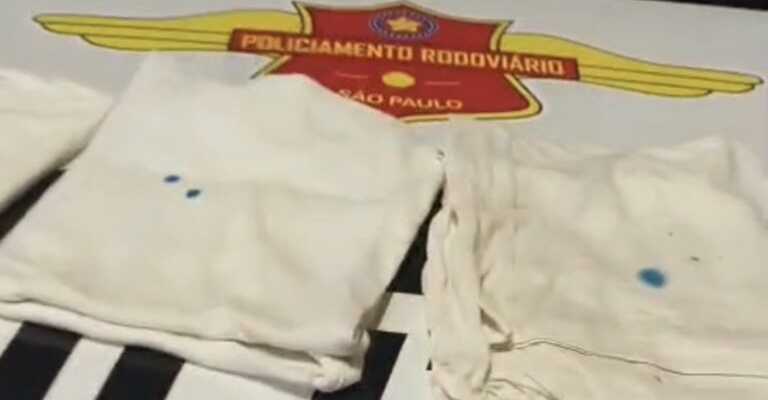 Boliviana é presa com 23 quilos de cocaína escondidos em roupas na Rodovia Marechal Rondon