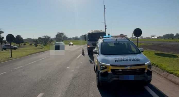 Homem é atropelado na rodovia Marechal Rondon entre Araçatuba e Guararapes