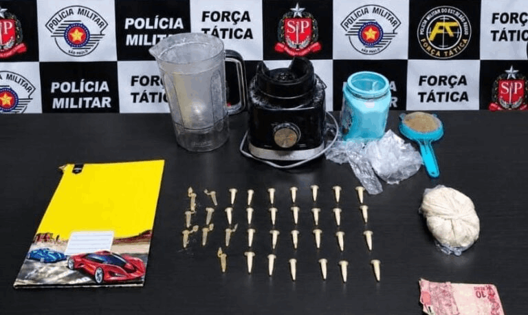 Homem é preso em flagrante com 326g de cocaína no bairro TV, em Araçatuba