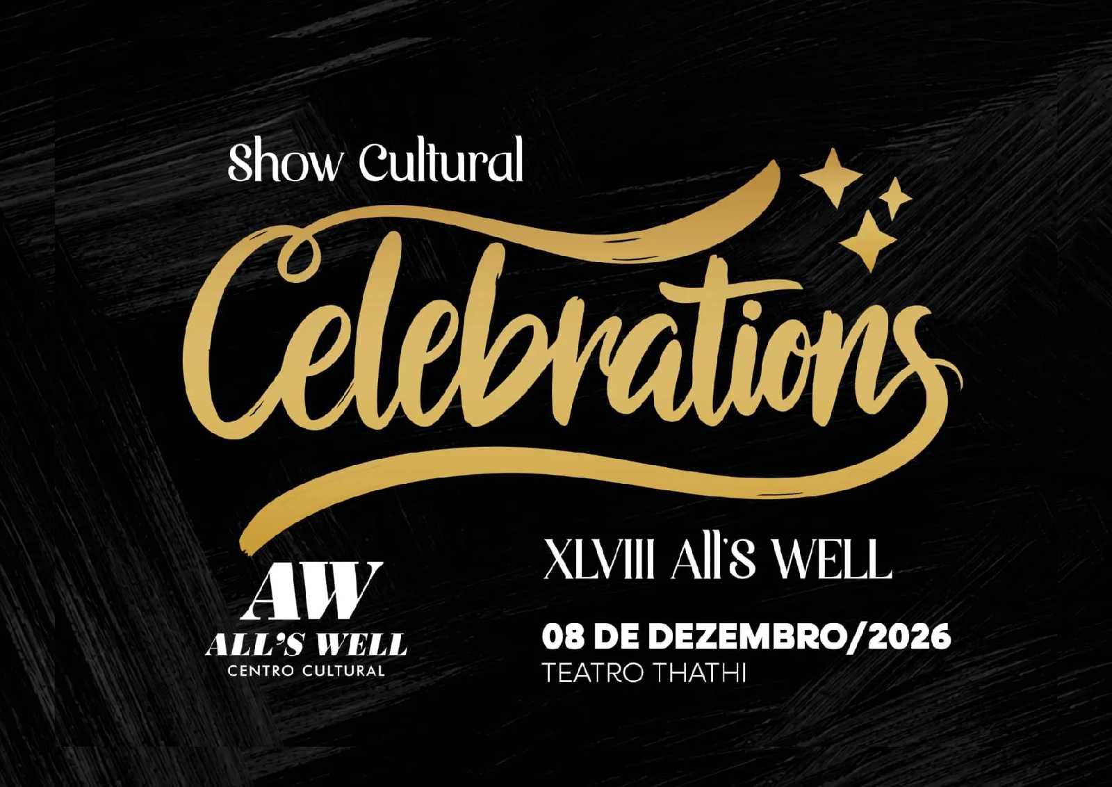 Tradição e Movimento! Centro Cultural All's Well abre matrículas e busca apoio para o 48º Show Cultural "Celebrations"