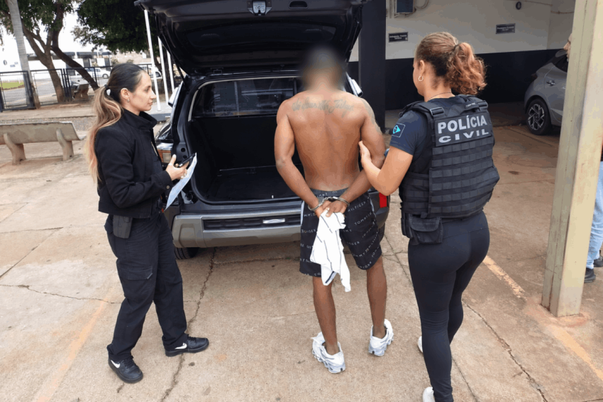 Homem que atirou na cabeça da ex na frente de crianças é preso pela Polícia Civil de Araçatuba